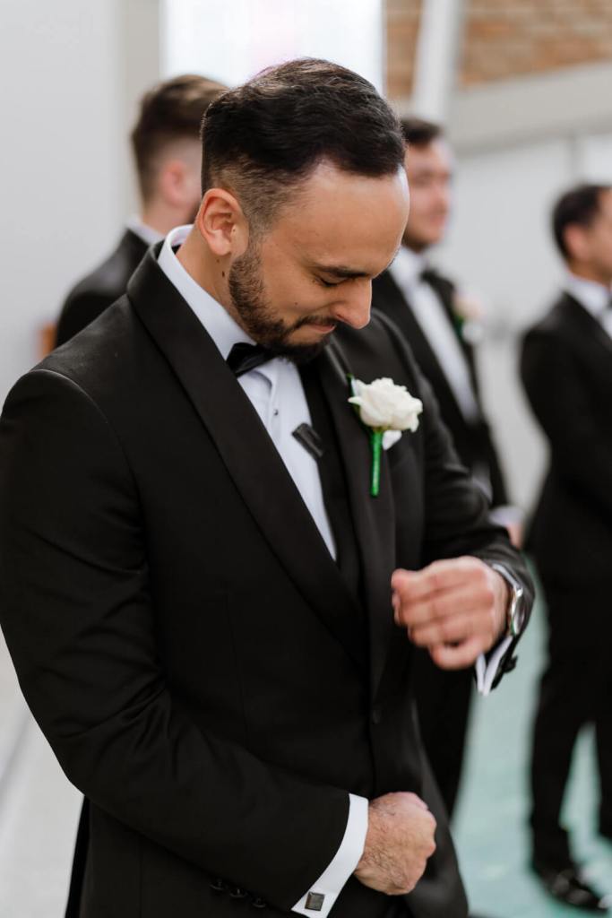 ST-PETER-CHANEL-CATHOLIC-CHURCH-BERALA-SYDNEY-WEDDING-PHOTOGRAPHER-ANELLOWEDDINGS-CRYING-GROOM