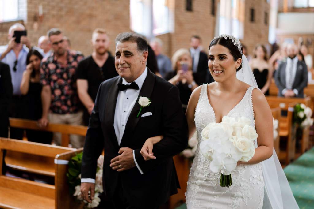 ST-PETER-CHANEL-CATHOLIC-CHURCH-BERALA-SYDNEY-WEDDING-PHOTOGRAPHER-ANELLOWEDDINGS-SMILING-FATHER-DAUGHTER