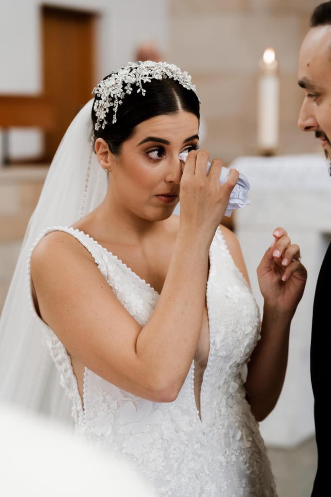 ST-PETER-CHANEL-CATHOLIC-CHURCH-BERALA-SYDNEY-WEDDING-PHOTOGRAPHER-ANELLOWEDDINGS-CRYING-BRIDE