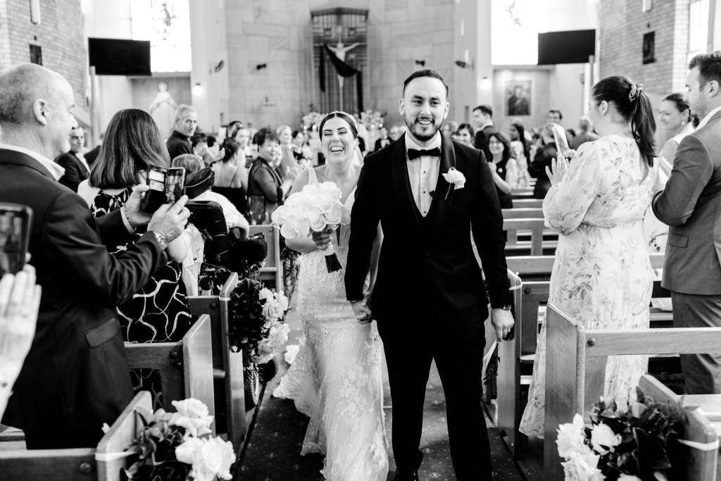 ST-PETER-CHANEL-CATHOLIC-CHURCH-BERALA-SYDNEY-WEDDING-PHOTOGRAPHER-ANELLOWEDDINGS-ALTER-BRIDE-AND-GROOM