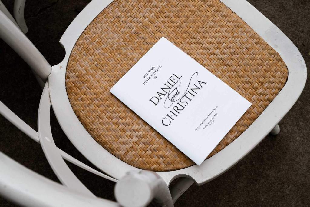 VIEW-BY-SYDNEY-PIER-ONE-WEDDING-PHOTOGRAPHER-ANELLOWEDDINGS-HARBOUR-WEDDING-PAMPHLET