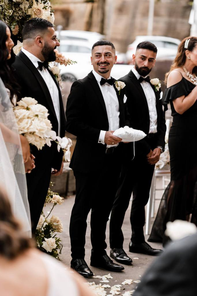 VIEW-BY-SYDNEY-PIER-ONE-WEDDING-PHOTOGRAPHER-ANELLOWEDDINGS-BRIDESMAIDS-RING-BEARER