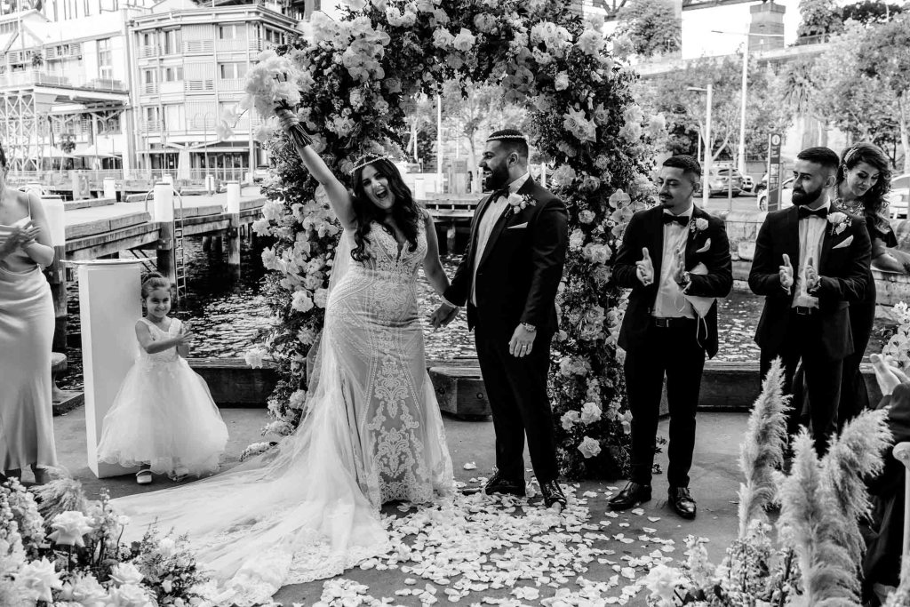VIEW-BY-SYDNEY-PIER-ONE-WEDDING-PHOTOGRAPHER-ANELLOWEDDINGS-HAPPY-BRIDE