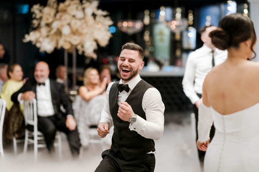 guy smiling in bowtie