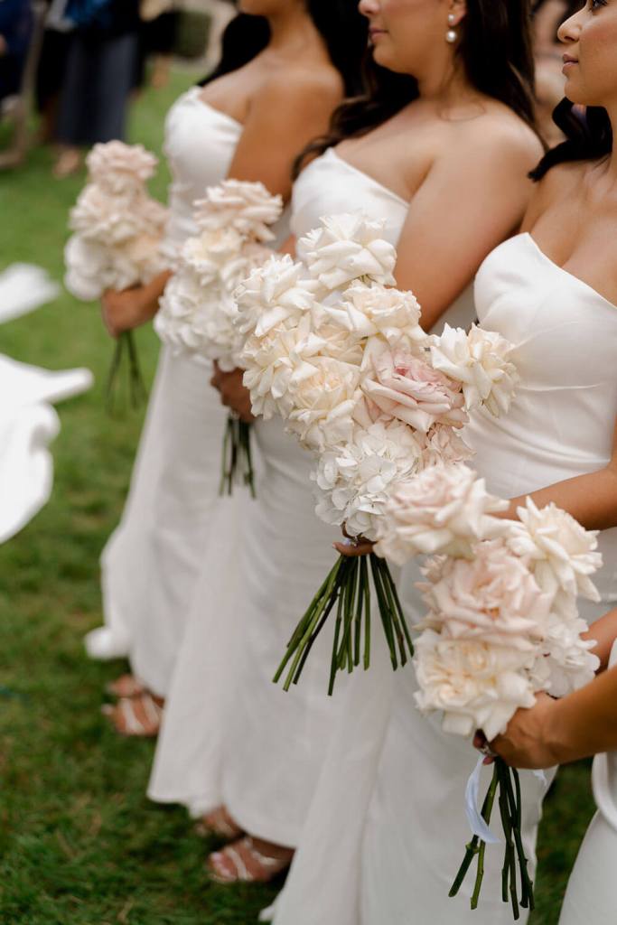 Bridesmaid florals The Hunted Yard