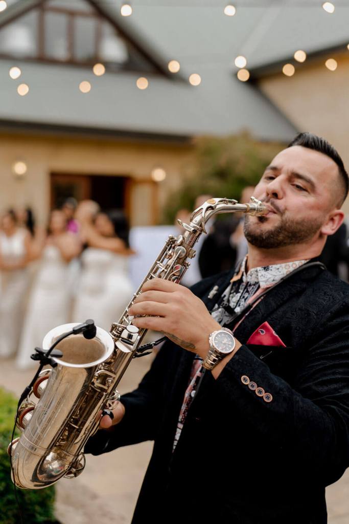 Saxophone player Orgetsax