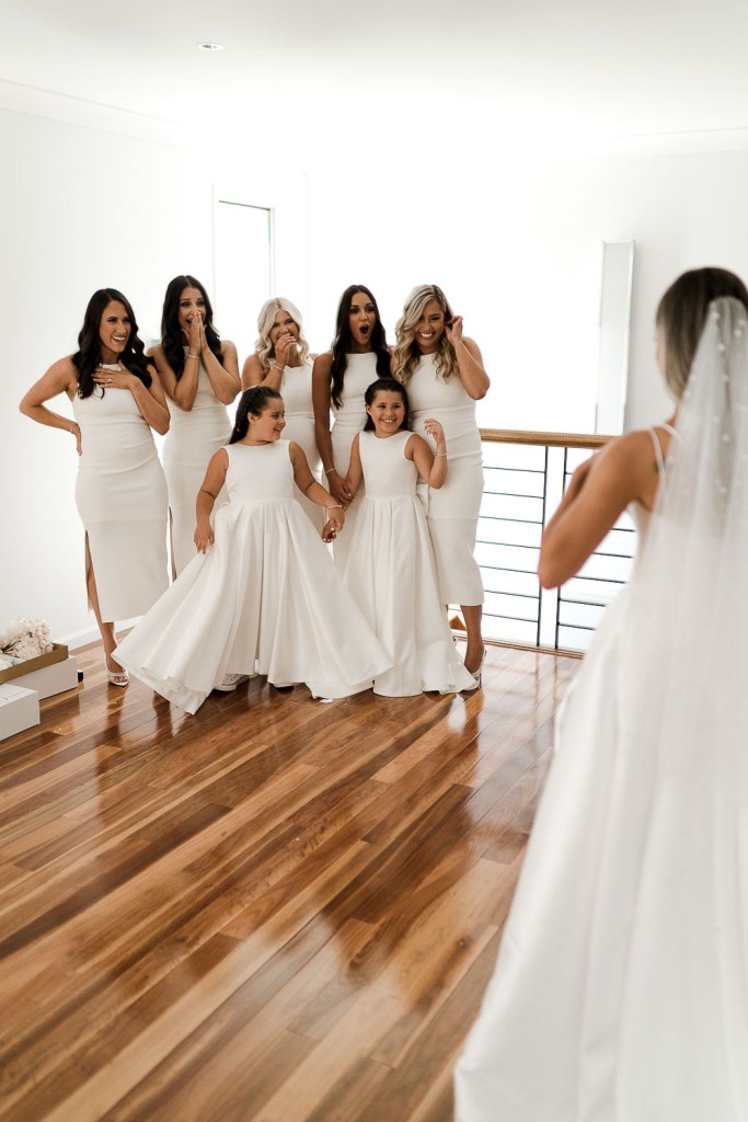 bridesmaids shocked