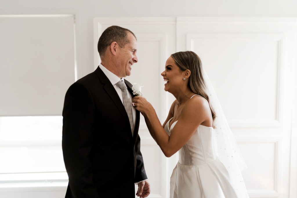 father daughter moment