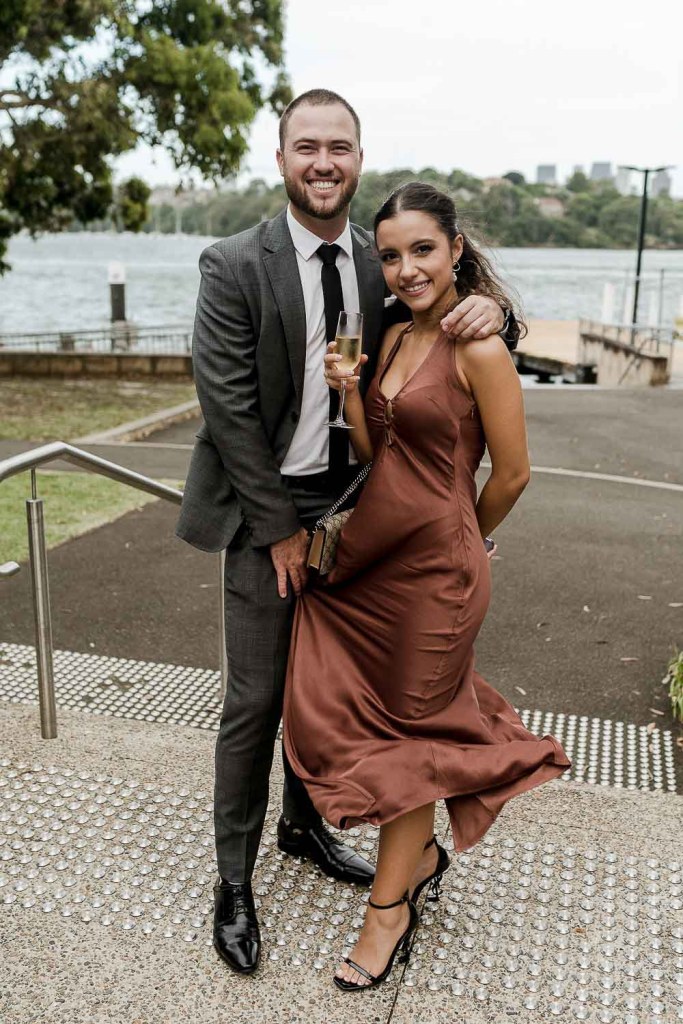 couple smiling
